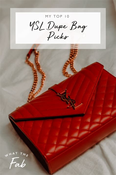 ysl purse dupe amazon|ysl dupe bag top 10.